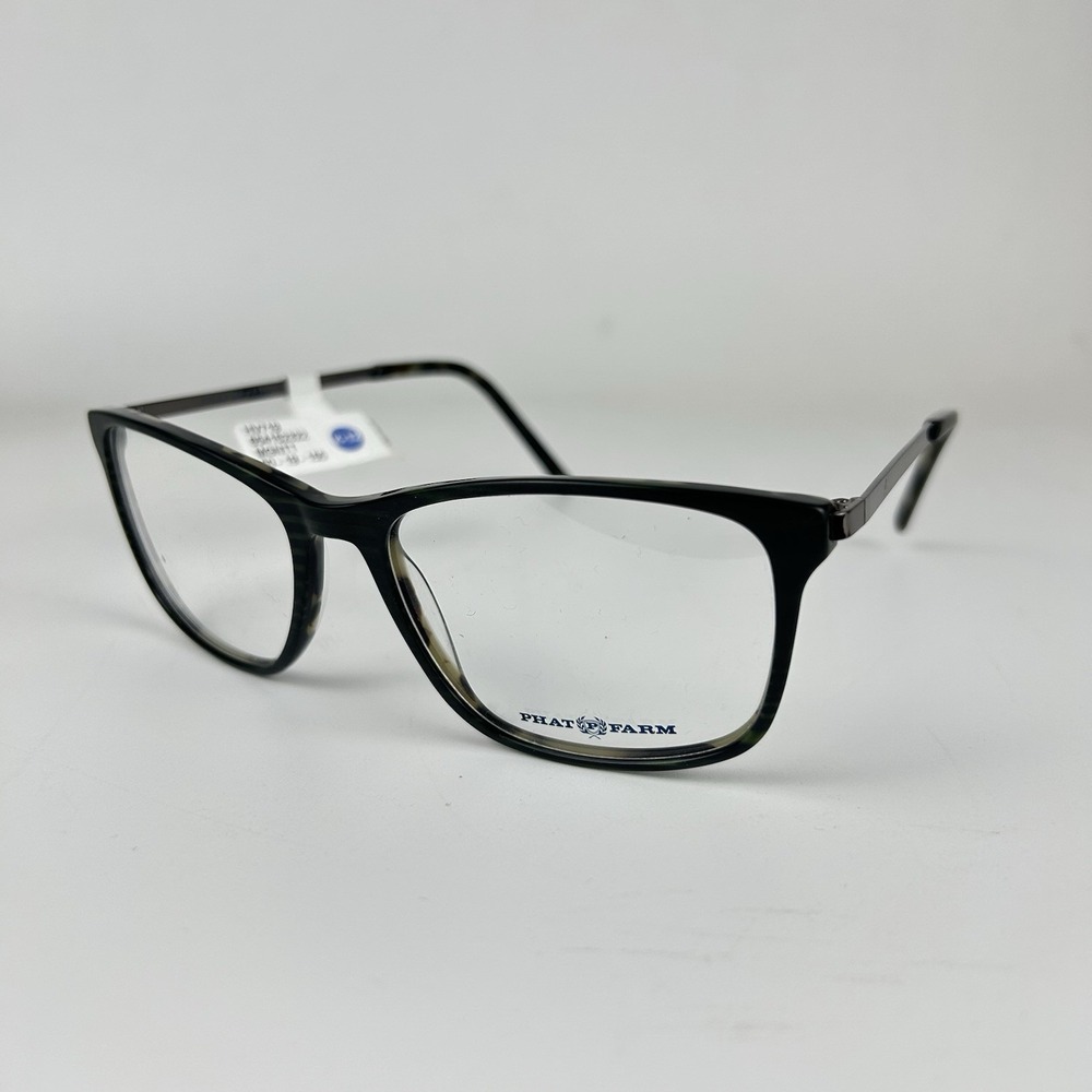 Phat Farm HV719 MGNTT Olive Tortoise Eyeglass‎ Frames 60-19-155 NWT